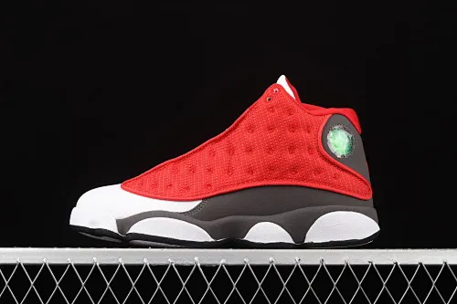 All categories Air Jordan Jordan series basketball shoes Air Jordan 13 G version Air Jordan 13 Retro AJ13 white gray red 3M reflective DJ5982-600